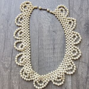 Faux Pearl Necklace